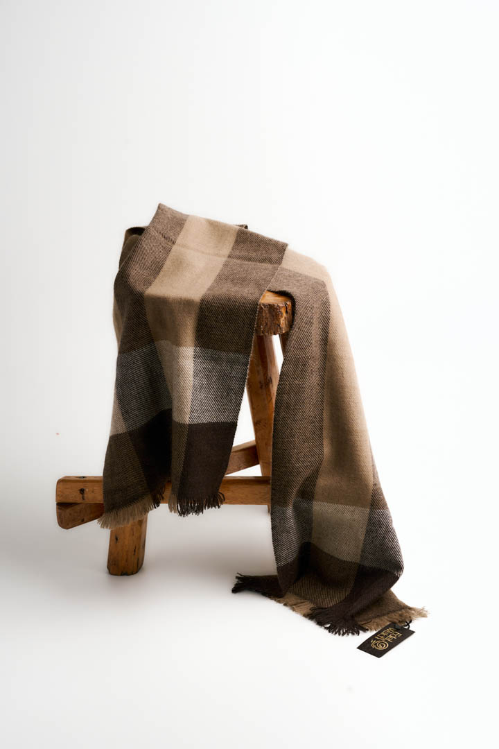 Men´s Pure cashmere Scarf - Patterned 